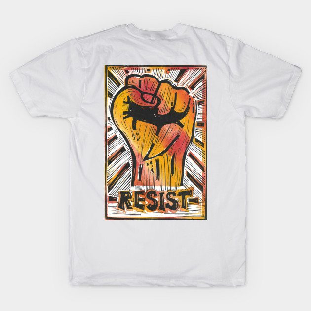 RESIST by Sombrero_Printmaking